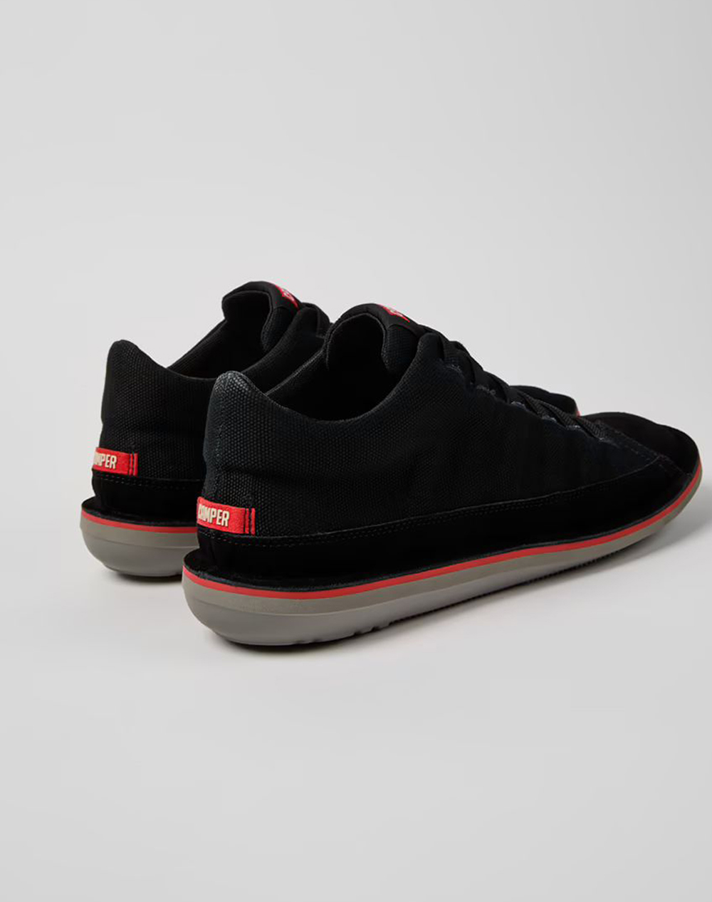 Camper Rug Negro Lona Hum Ry Fresa-Grigio 36791-080-080 Black ανδρικά παπούτσια Sneakers Politikos Shop Πολιτικός