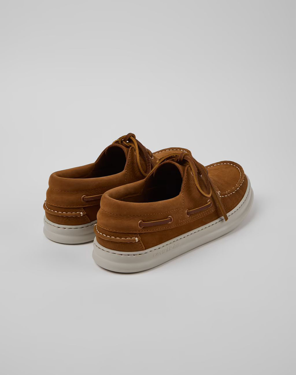 Camper Portrait Area Runnerfour Pau K101073-005-005 Brown ανδρικά παπούτσια Boat Shoes Politikos Shop Πολιτικός