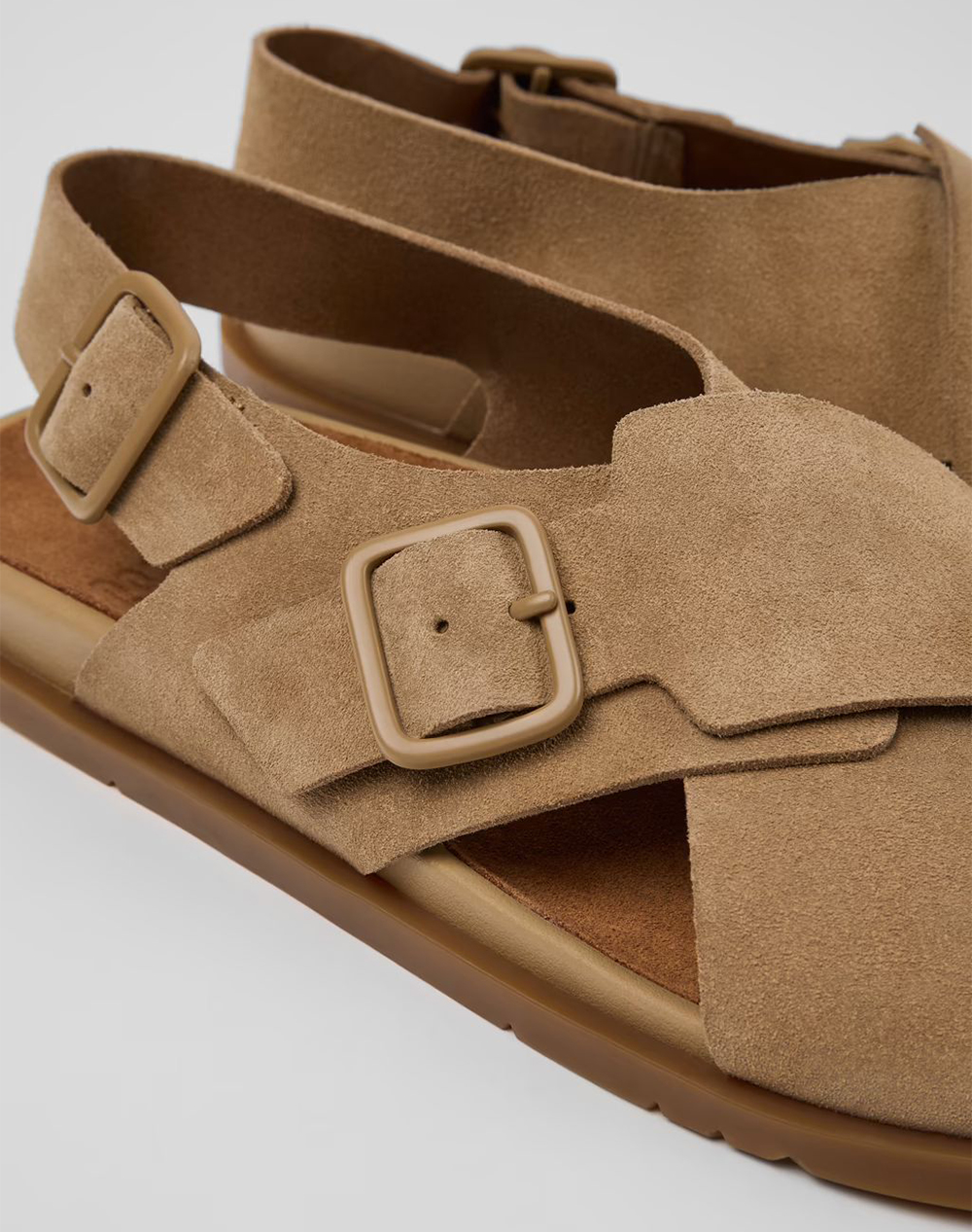 CAMPER Bekka Oat/LlucSand Miel K101093-002-002 Brown φωτογραφία