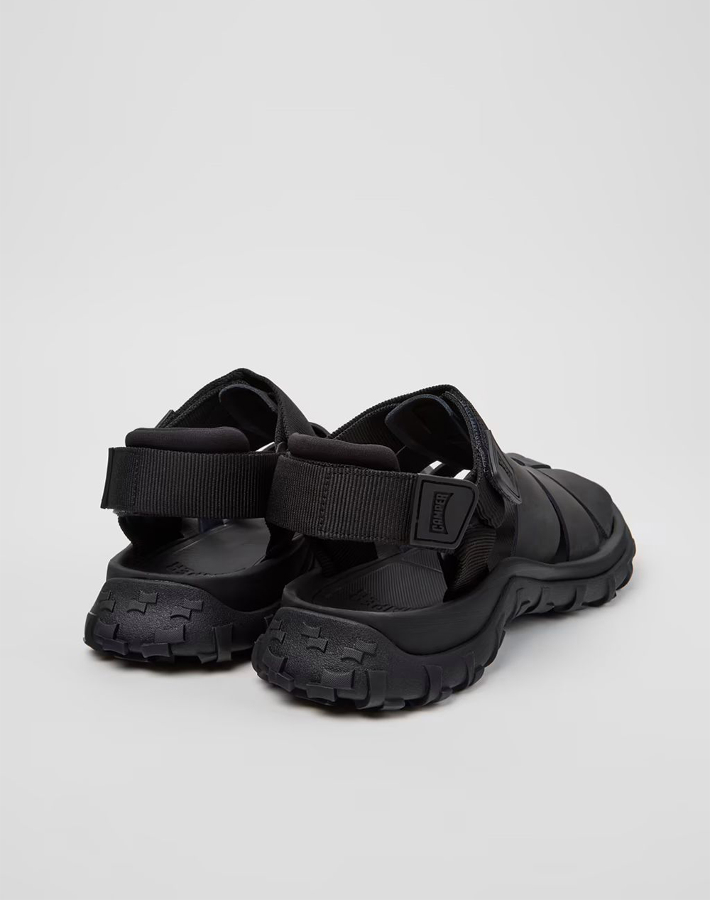 Camper Web Negro Lamper Dtrails Neg-Black K101090-001-001 Black ανδρικά παπούτσια Πεδιλα Politikos Shop Πολιτικός