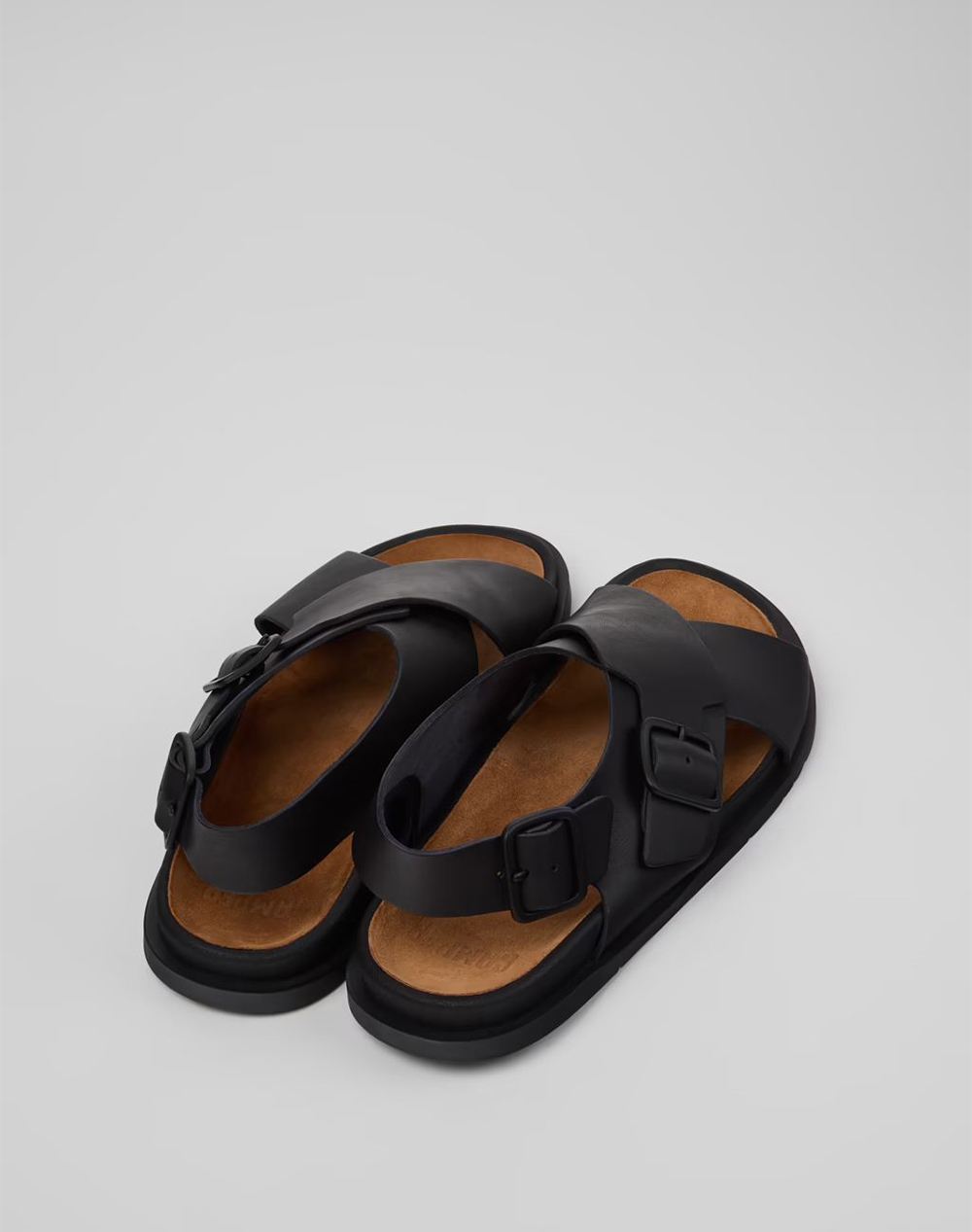 Camper Cruise Negro Llucsand K101093-004-004 Black ανδρικά παπούτσια Πεδιλα Politikos Shop Πολιτικός