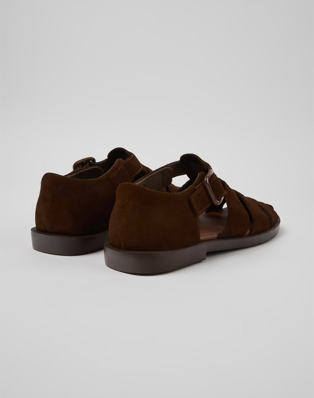 Camper Bekka Cola Don Ebony K101011-004-004 Brown ανδρικά παπούτσια Πεδιλα Politikos Shop Πολιτικός