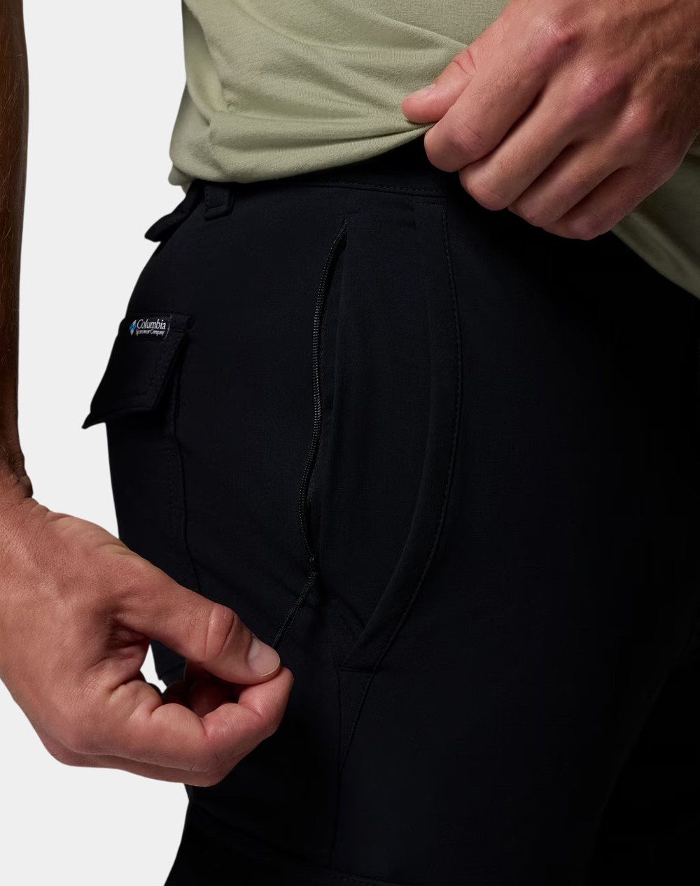 Columbia Ανδρικό Παντελόνι Roc Tech Cargo Pant Cb04-2142141-010 Black ανδρικά ρούχα παντελόνια Politikos Shop Πολιτικός