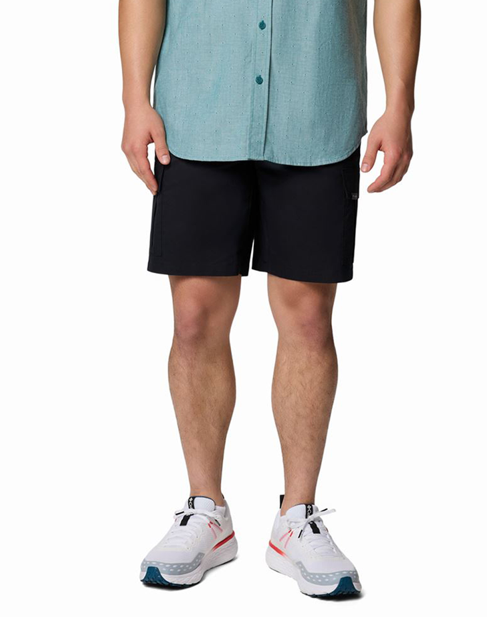 Columbia Ανδρικό Σόρτς Rapid Rivers Cargo Short Cs31-2120661-010 Black ανδρικά ρούχα Σορτς Βερμουδες Politikos Shop Πολιτικός