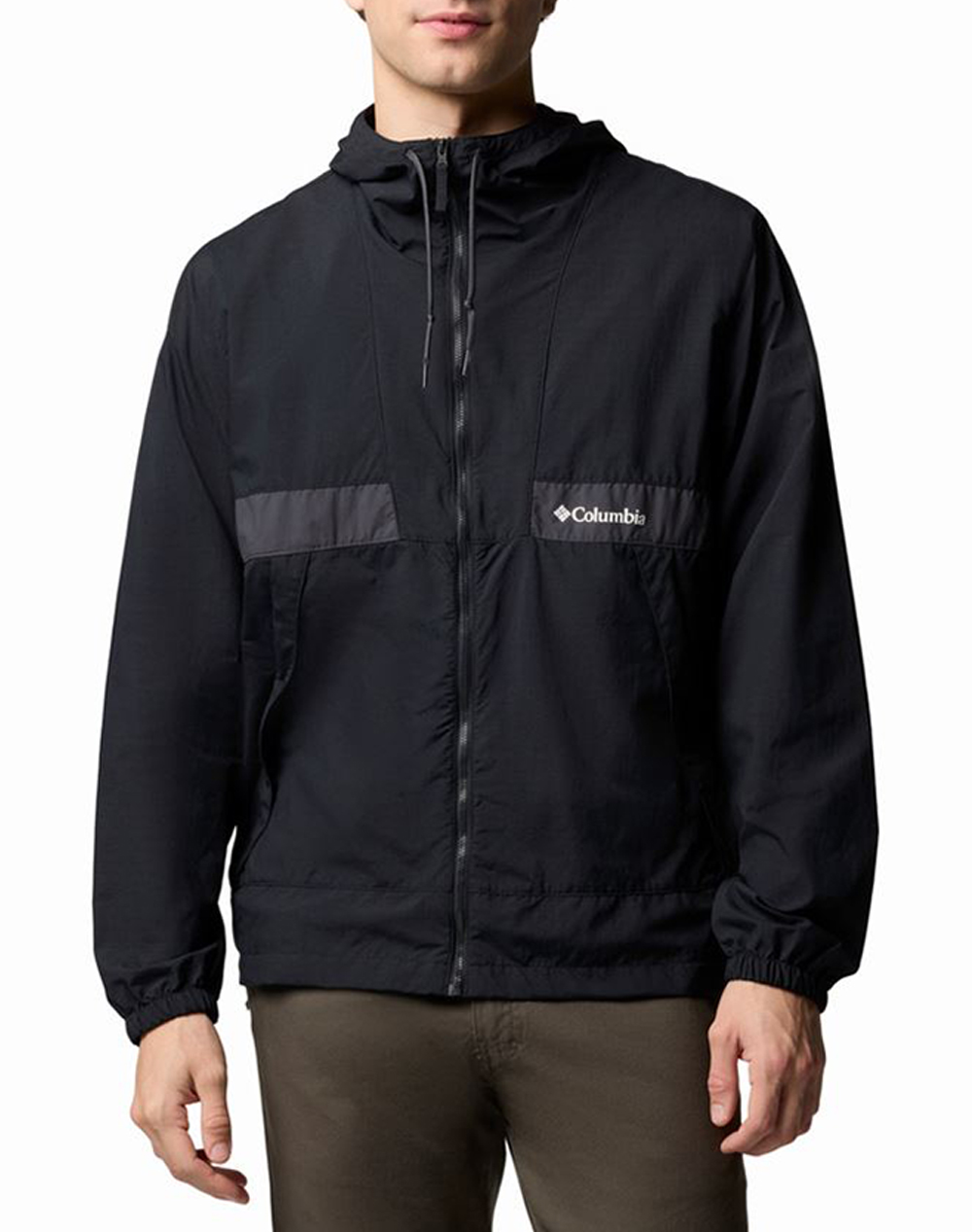 COLUMBIA Ανδρικό Μπουφάν Spire Valley™ Hooded Windbreaker CA31-2117051-010 Black