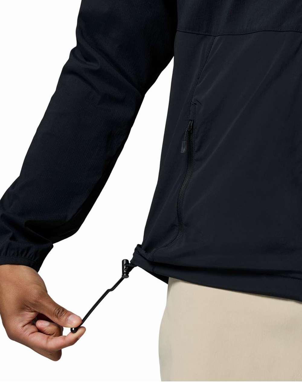 Columbia Ανδρικό Μπουφάν Tech Ii Wind Full Zip Ca31-2160521-011 Black ανδρικά ρούχα Πανωφορια μπουφάν Politikos Shop Πολιτικός