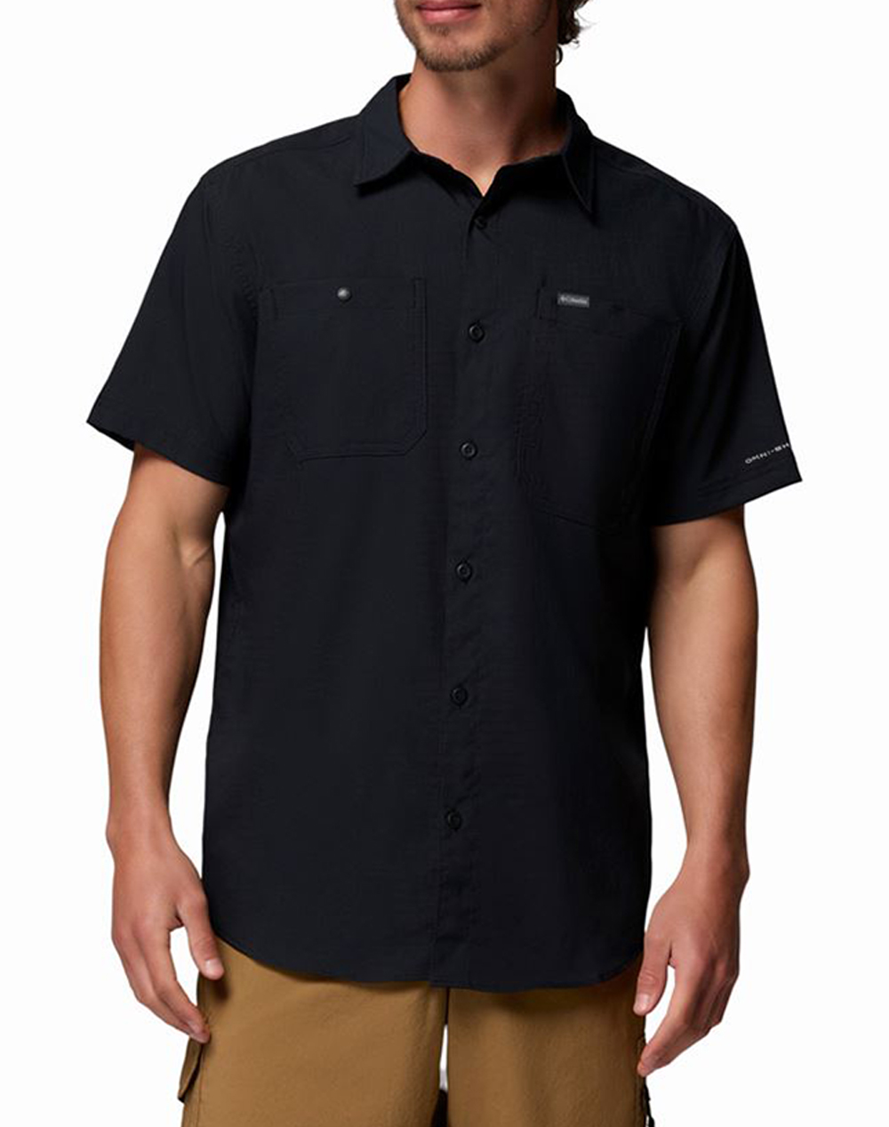 COLUMBIA Ανδρικό Πουκάμισο Silver Ridge™ Utility II SS Shirt CD33-2157323-010 Black