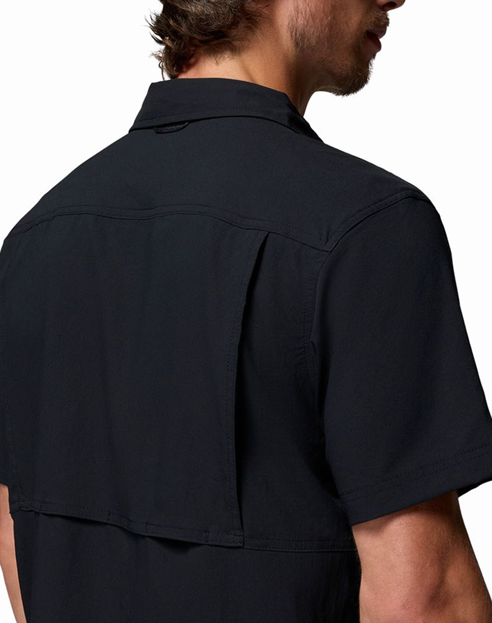 Columbia Ανδρικό Πουκάμισο Silver Ridge Utility Ii Ss Shirt Cd33-2157323-010 Black ανδρικά ρούχα πουκάμισα Politikos Shop Πολιτικός