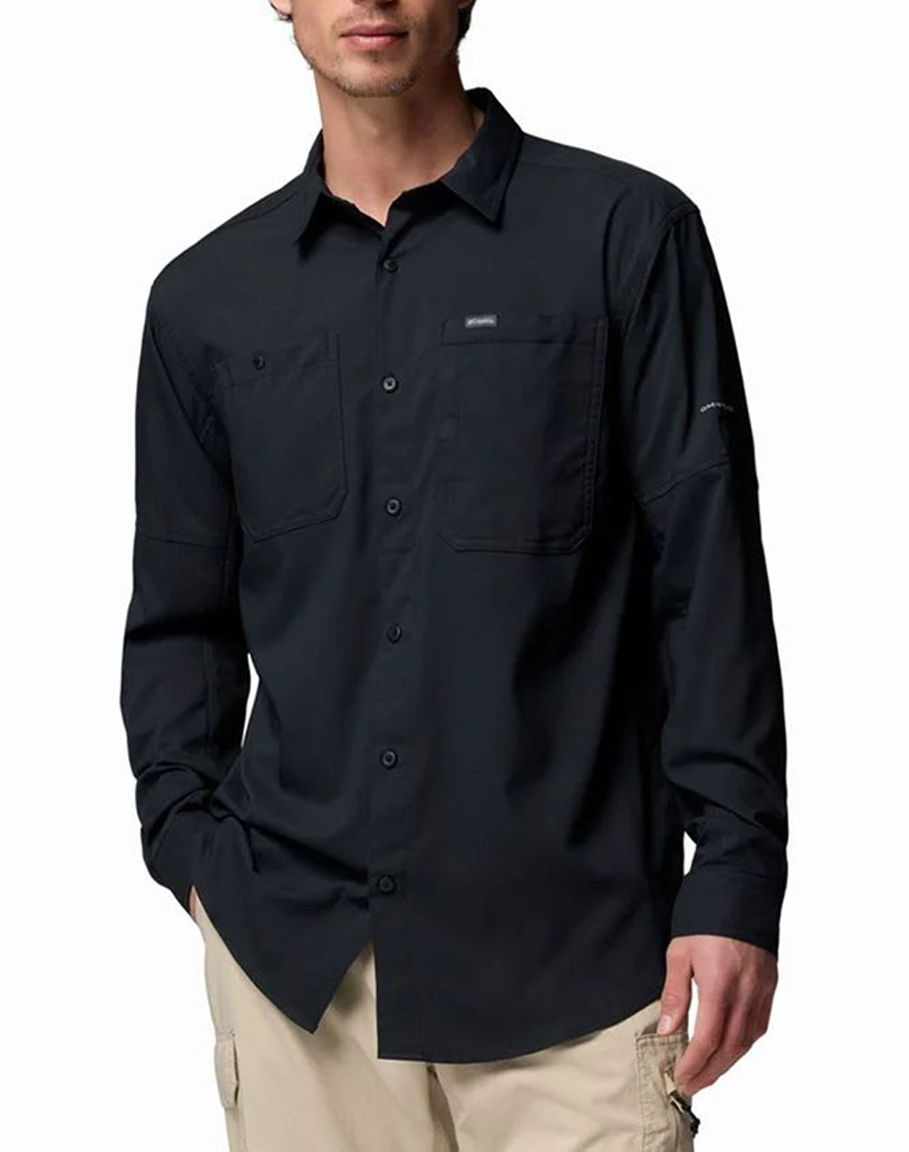 COLUMBIA Ανδρικό Πουκάμισο Silver Ridge™ Utility II LS Shirt CD34-2157293-010 Black