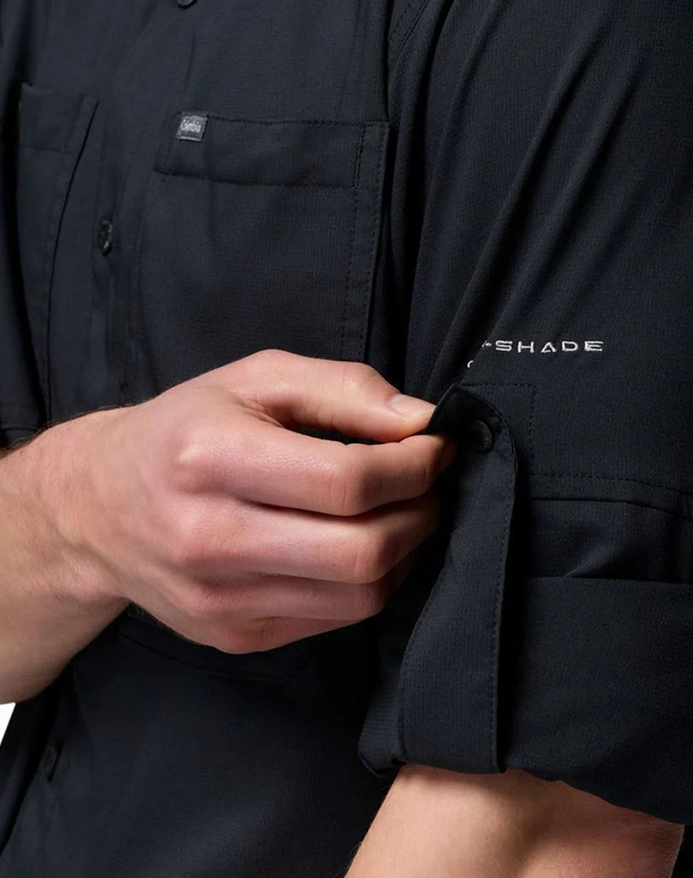 Columbia Ανδρικό Πουκάμισο Silver Ridge Utility Ii Ls Shirt Cd34-2157293-010 Black ανδρικά ρούχα πουκάμισα Politikos Shop Πολιτικός