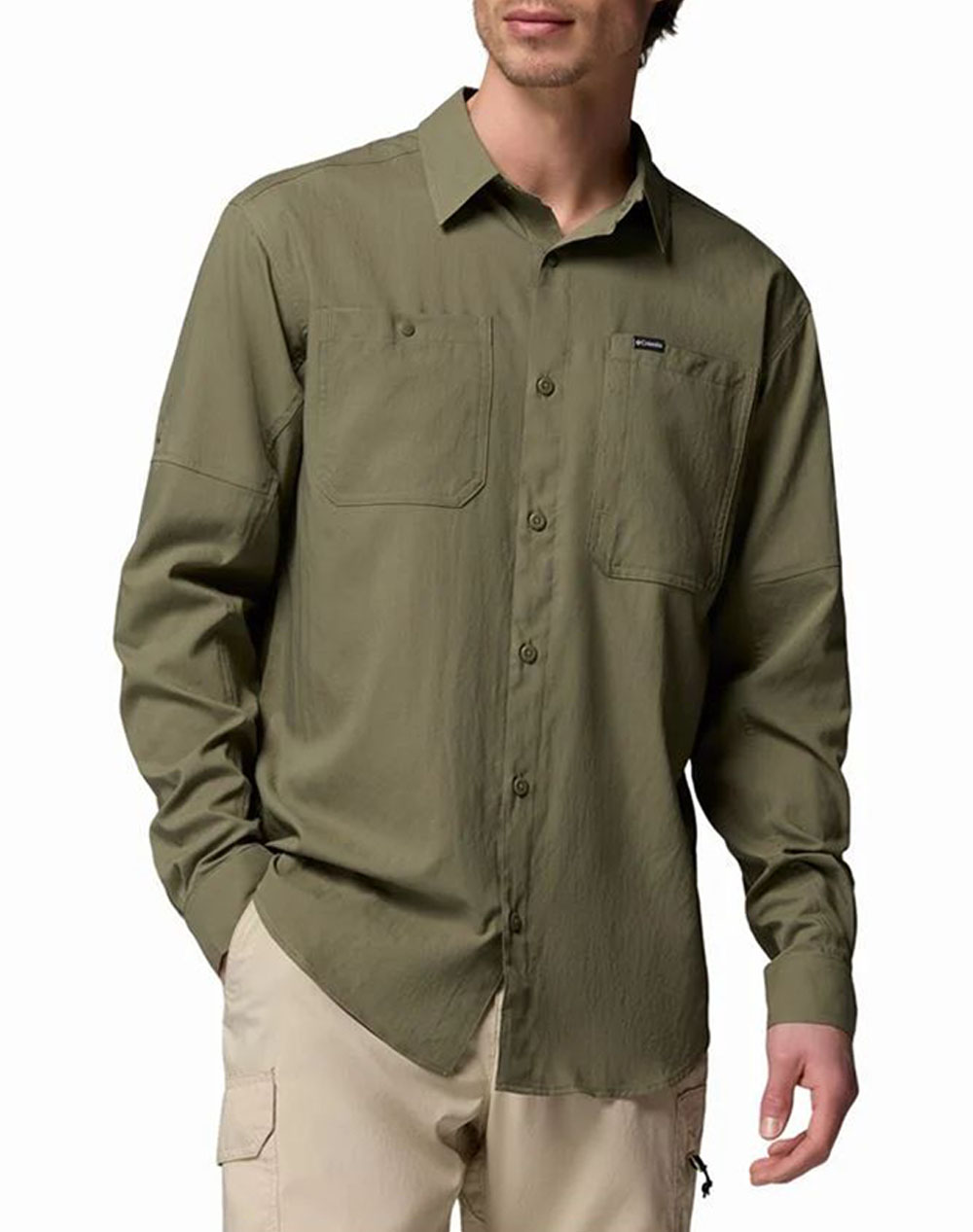 COLUMBIA Ανδρικό Πουκάμισο Silver Ridge™ Utility II LS Shirt CD34-2157293-397 Khaki