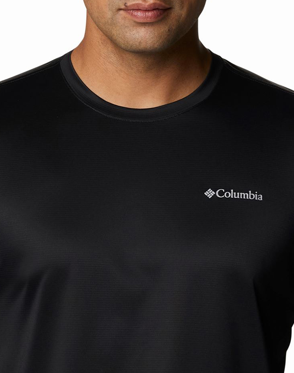 Columbia Ανδρική Μπλούζα Hike Crew Ce33-1990391-010 Black ανδρικά ρούχα μπλούζες T-Shirt Politikos Shop Πολιτικός