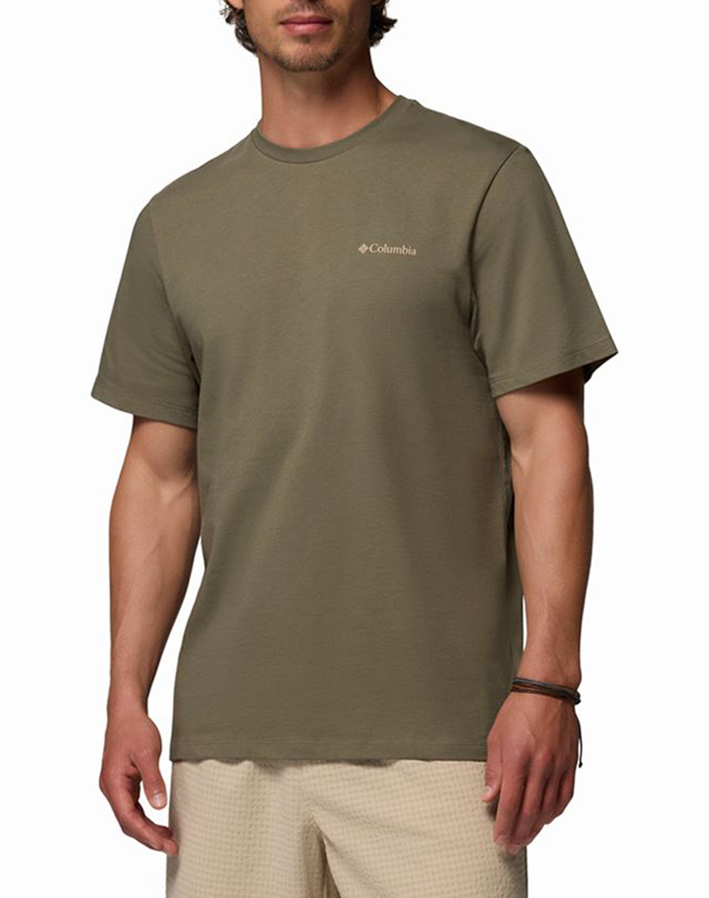 COLUMBIA Ανδρική Μπλούζα CSC™ Logo Back Tee CE33-2155011-397 Khaki