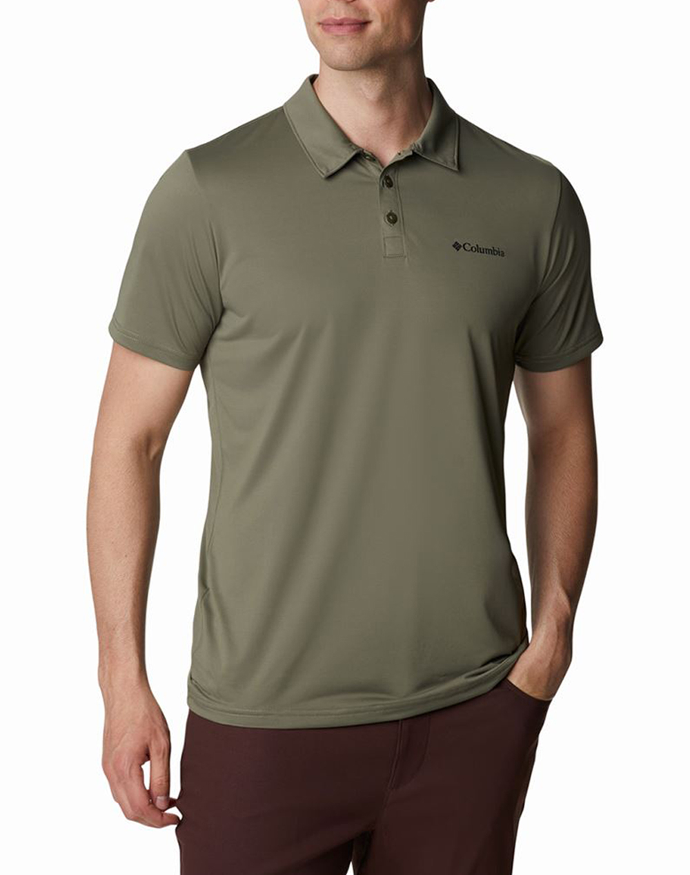 COLUMBIA Ανδρική Μπλούζα Columbia Hike™ Polo CE34-1990401-397 Khaki