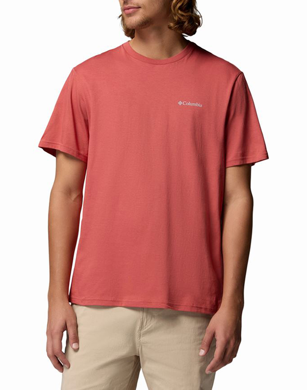 COLUMBIA Ανδρική Μπλούζα CSC™ Basic Tee CE33-2154991-643 LightRed