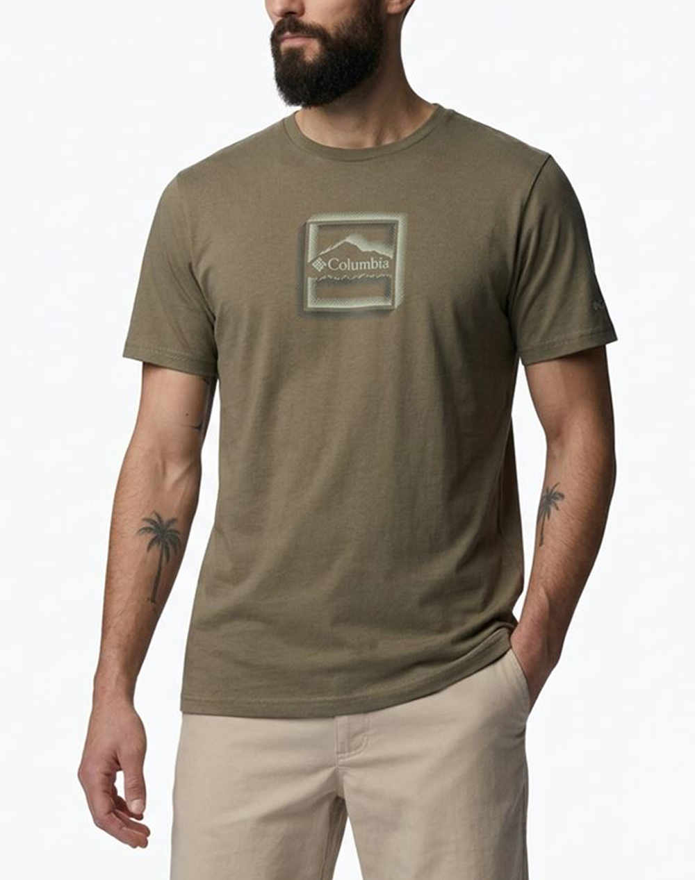 COLUMBIA Ανδρική Μπλούζα CSC™ Seasonal Graphic Tee CE33-2155031-397 Khaki