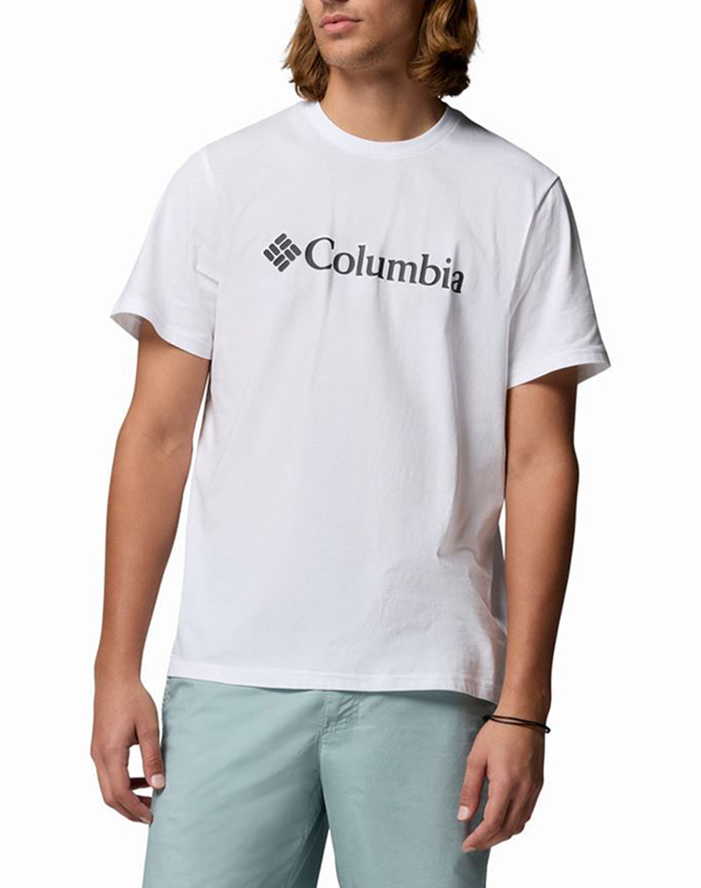 COLUMBIA Ανδρική Μπλούζα CSC Basic Logo™ Tee CE33-2155001-100 White