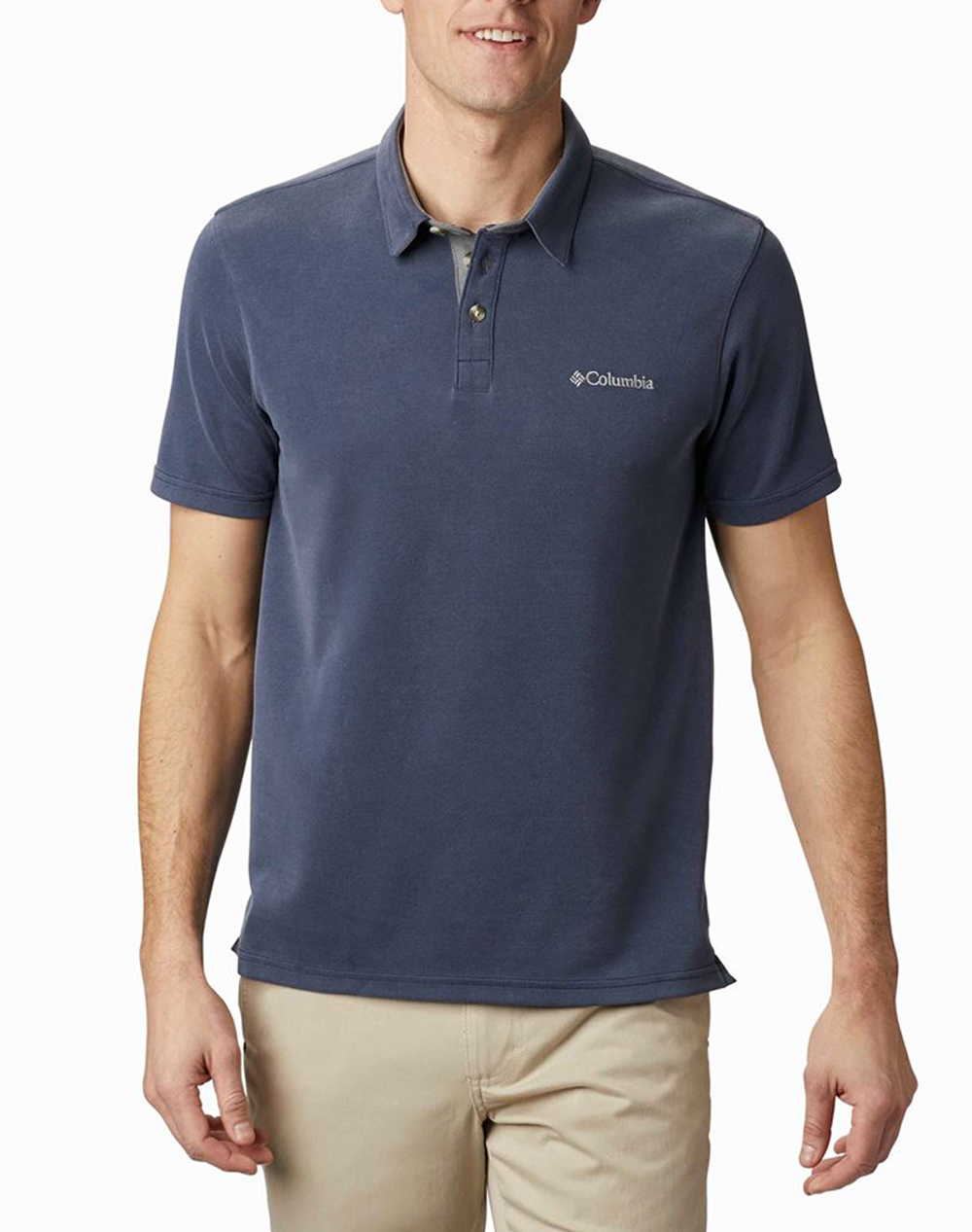 COLUMBIA Ανδρικό Nelson Point™ Polo CE34-EO0035-464 NavyBlue