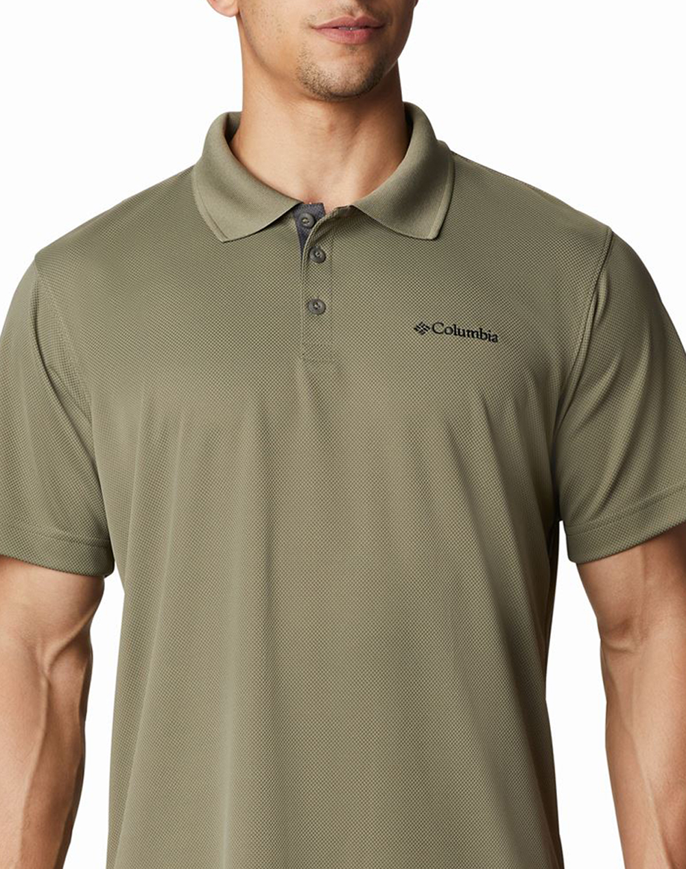 Columbia Ανδρικό Utilizer Polo Ce34-Am0126-397 Khaki ανδρικά ρούχα μπλούζες Politikos Shop Πολιτικός
