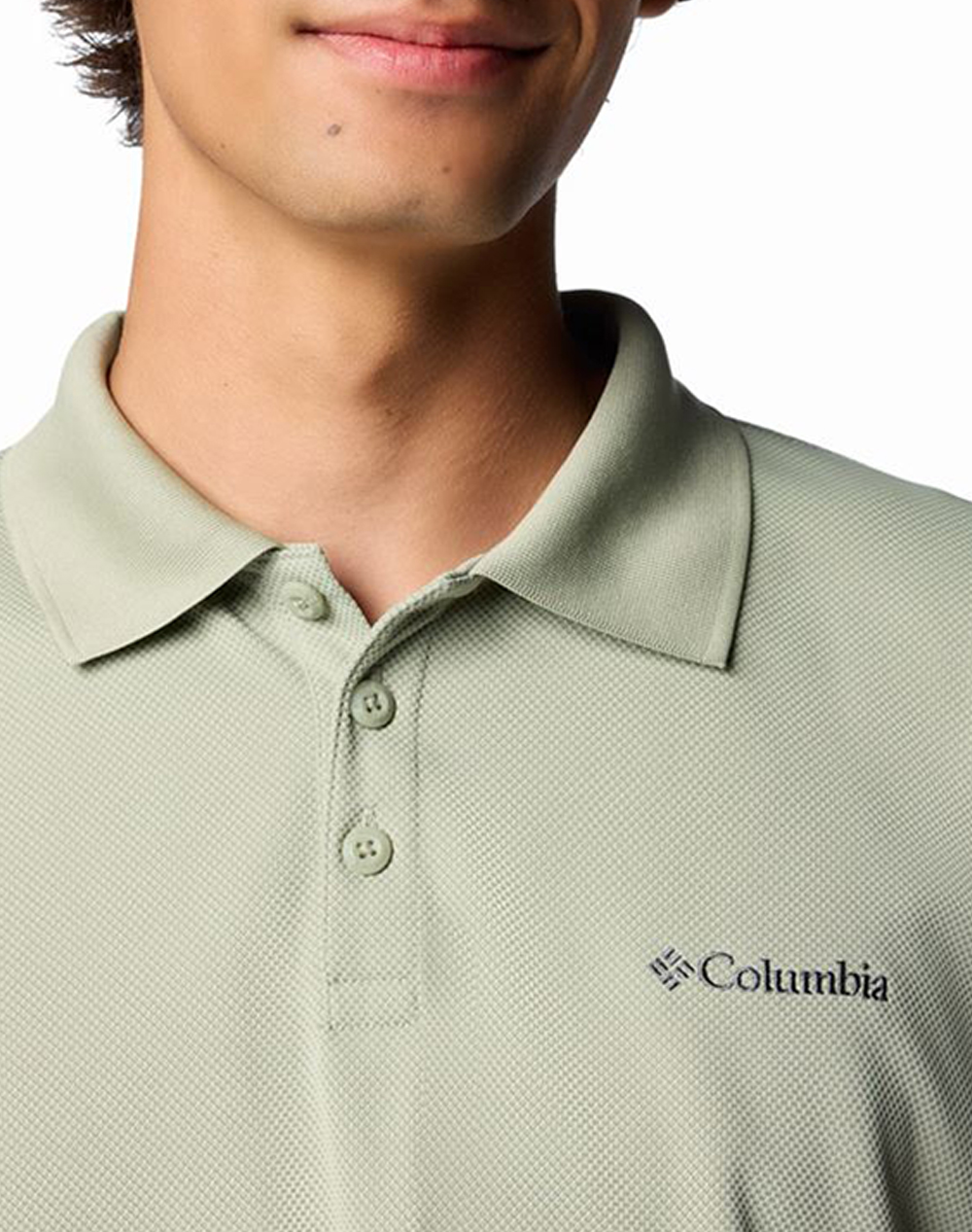 Columbia Ανδρικό Utilizer Polo Ce34-Am0126-348 Lightgreen ανδρικά ρούχα μπλούζες Politikos Shop Πολιτικός
