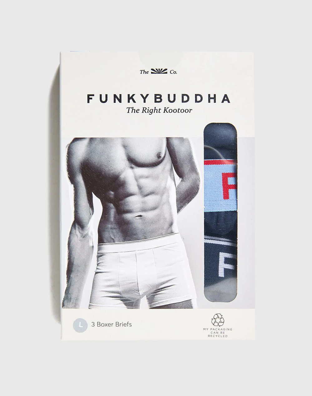 Funky Buddha Underwear Socks Fbm013-082-10-Navy Navyblue ανδρικά εσώρουχα Σλιπ Μποξερ Politikos Shop Πολιτικός
