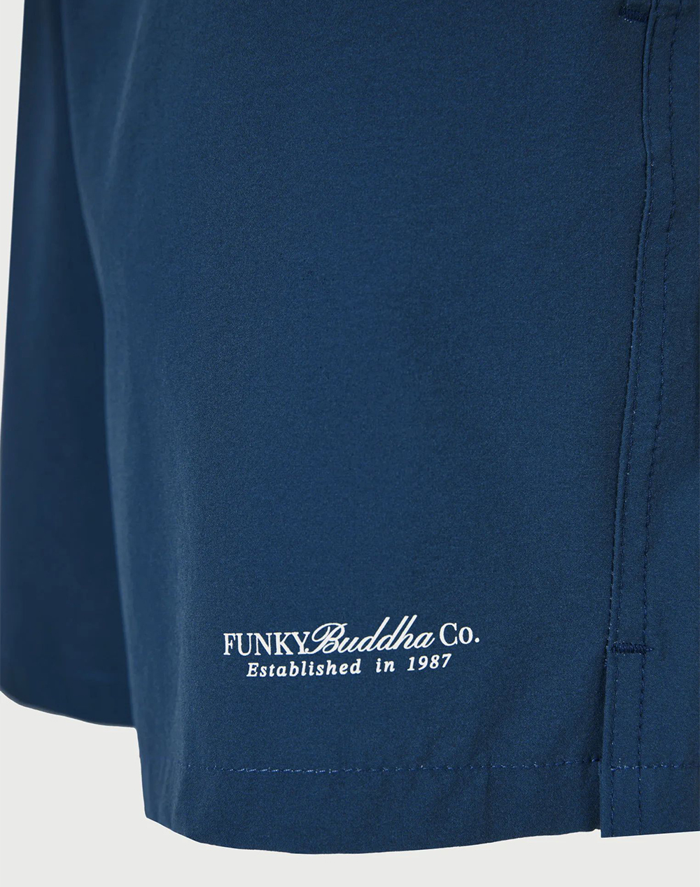 Funky Buddha Swimwear Fbm013-001-16-Navy Darkblue ανδρικά ρούχα μαγιό Σορτς Politikos Shop Πολιτικός