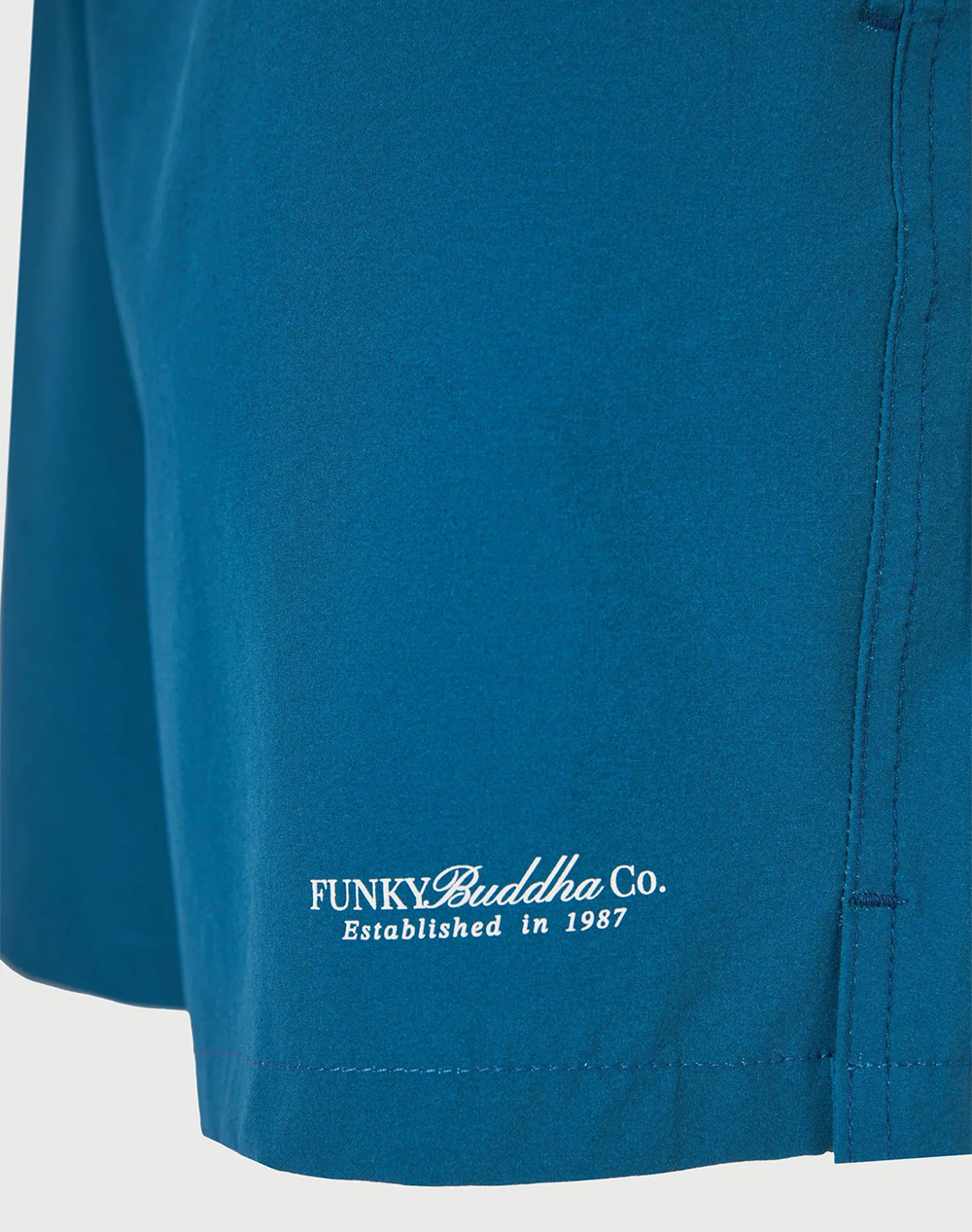 Funky Buddha Swimwear Fbm013-001-16-Ocean Depth Oceanblue ανδρικά ρούχα μαγιό Σορτς Politikos Shop Πολιτικός