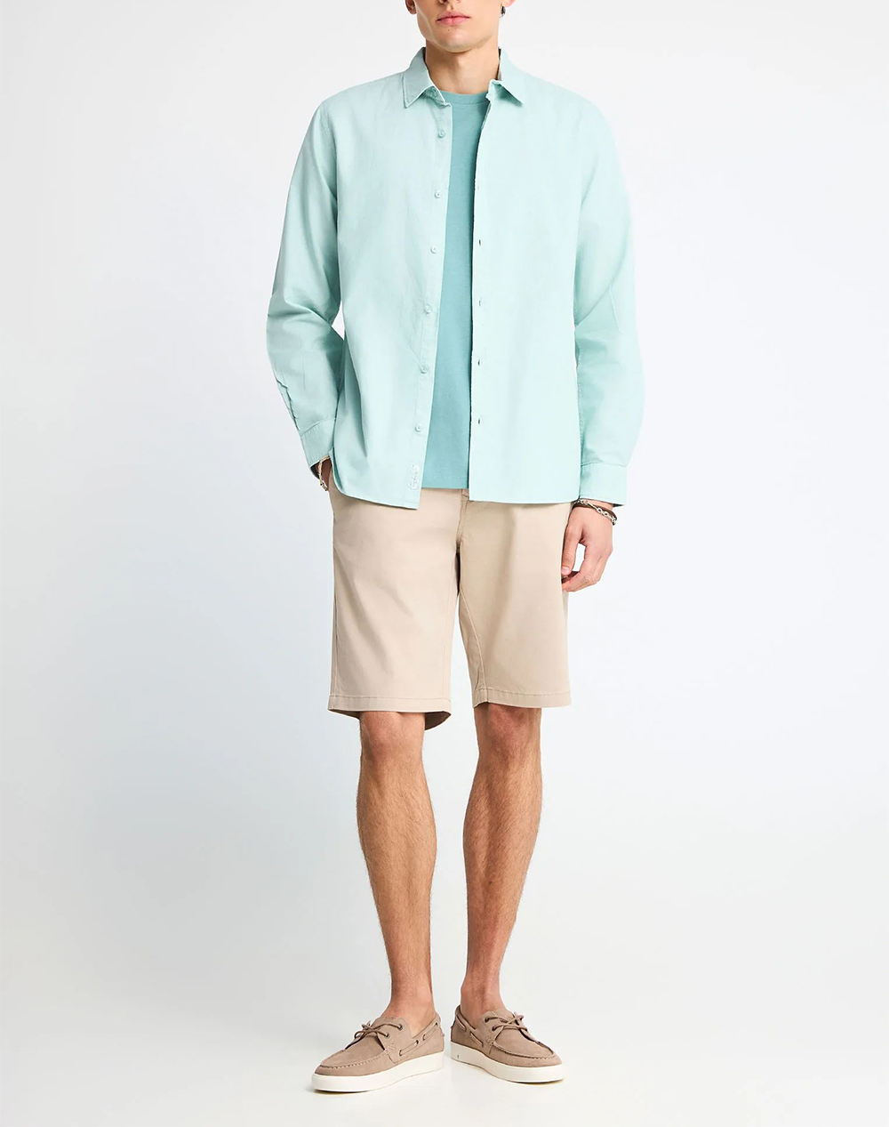 Funky Buddha Shorts Fbm013-001-03-Greige Biege ανδρικά ρούχα Σορτς Βερμουδες Chinos Politikos Shop Πολιτικός