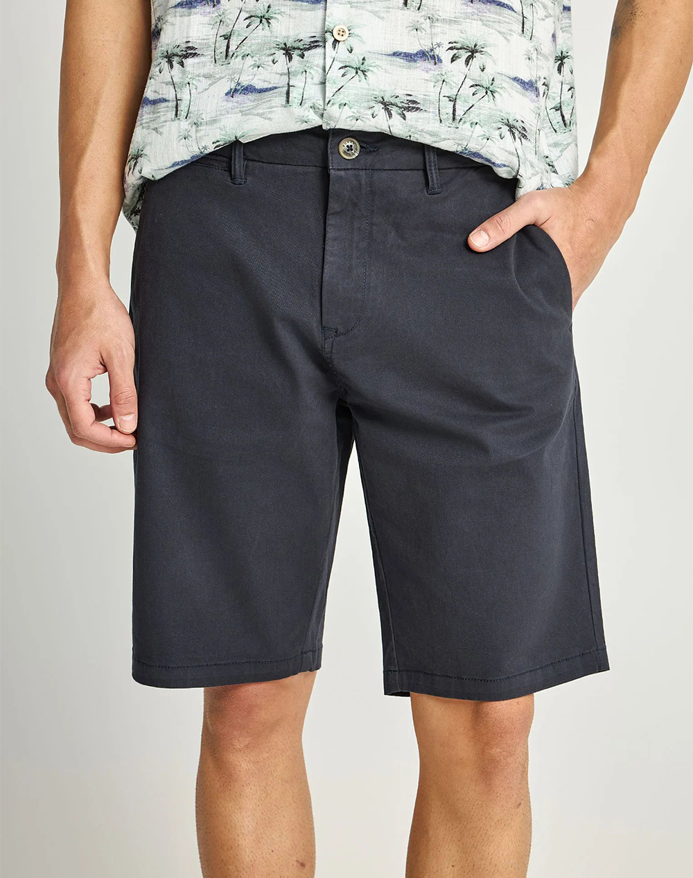 FUNKY BUDDHA Shorts FBM013-001-03-NAVY NavyBlue