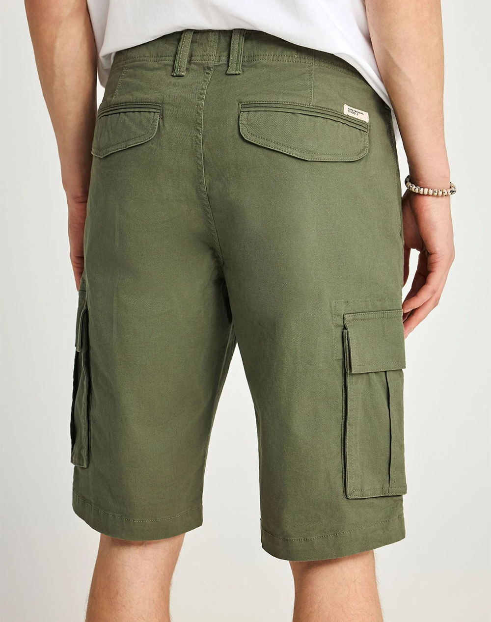 FUNKY BUDDHA Shorts FBM013-002-03-DEEP FOREST Khaki φωτογραφία