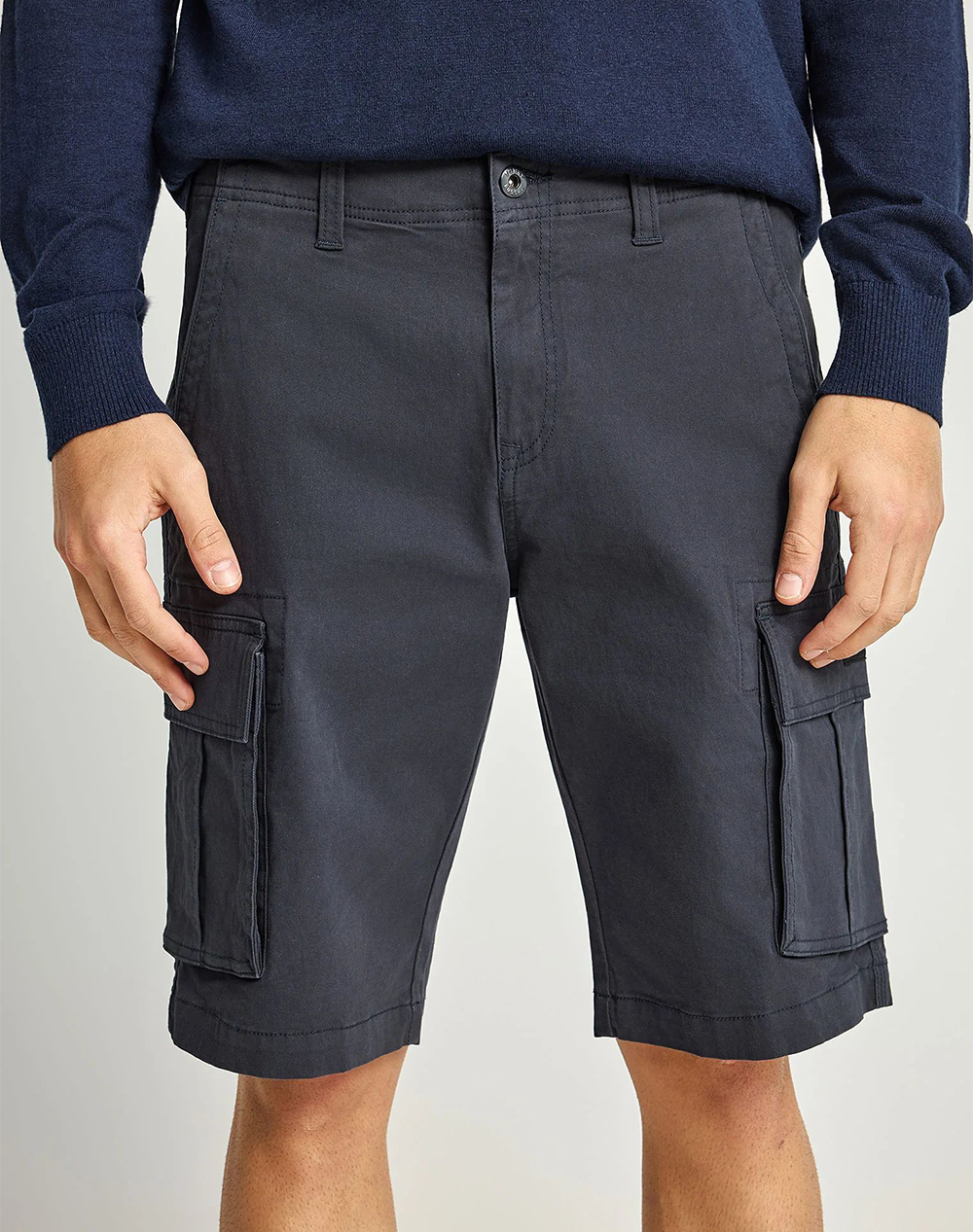 FUNKY BUDDHA Shorts FBM013-002-03-NAVY NavyBlue