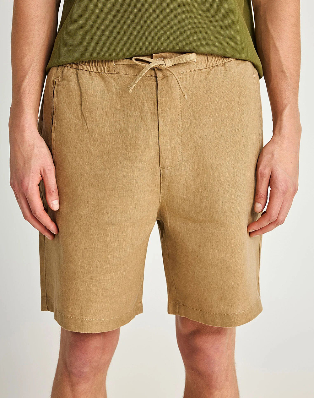 FUNKY BUDDHA Shorts FBM013-009-03-Warm Sand CookieBrown
