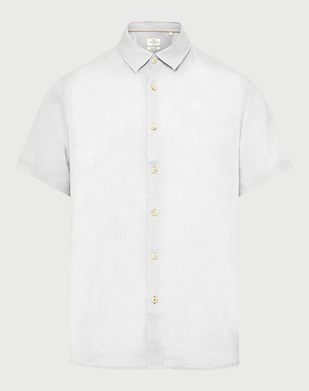 FUNKY BUDDHA Shirts FBM013-002-05-WHITE White