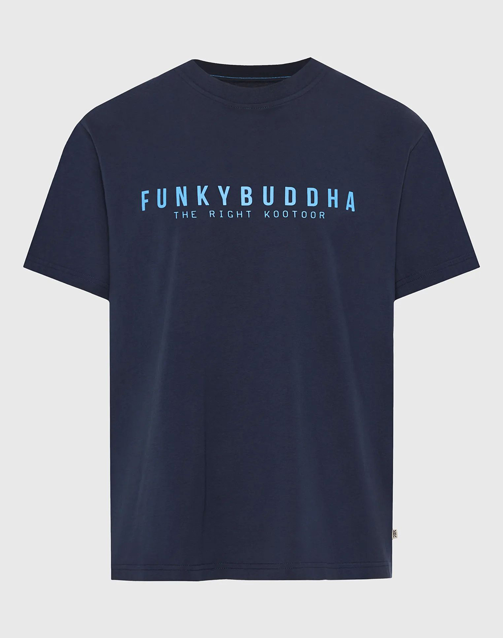 FUNKY BUDDHA T-Shirts FBM013-011-04-NAVY NavyBlue