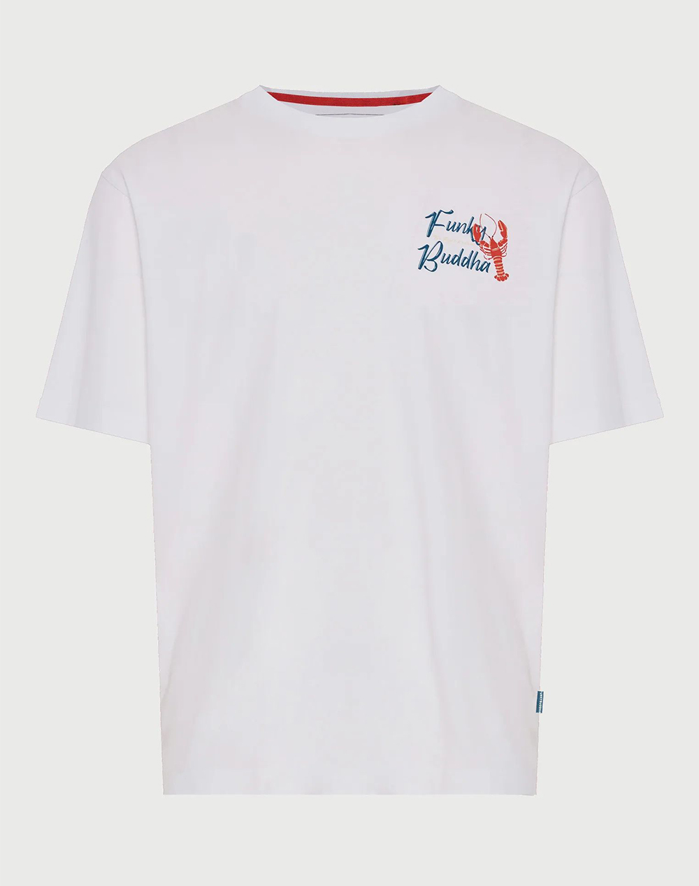 FUNKY BUDDHA T-Shirts FBM013-066-04-WHITE White