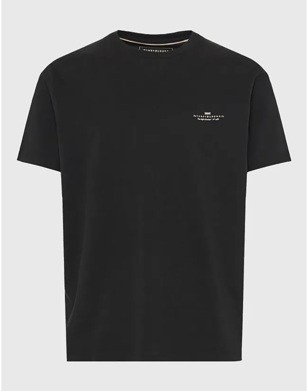 FUNKY BUDDHA T-Shirts FBM013-001-04-BLACK Black
