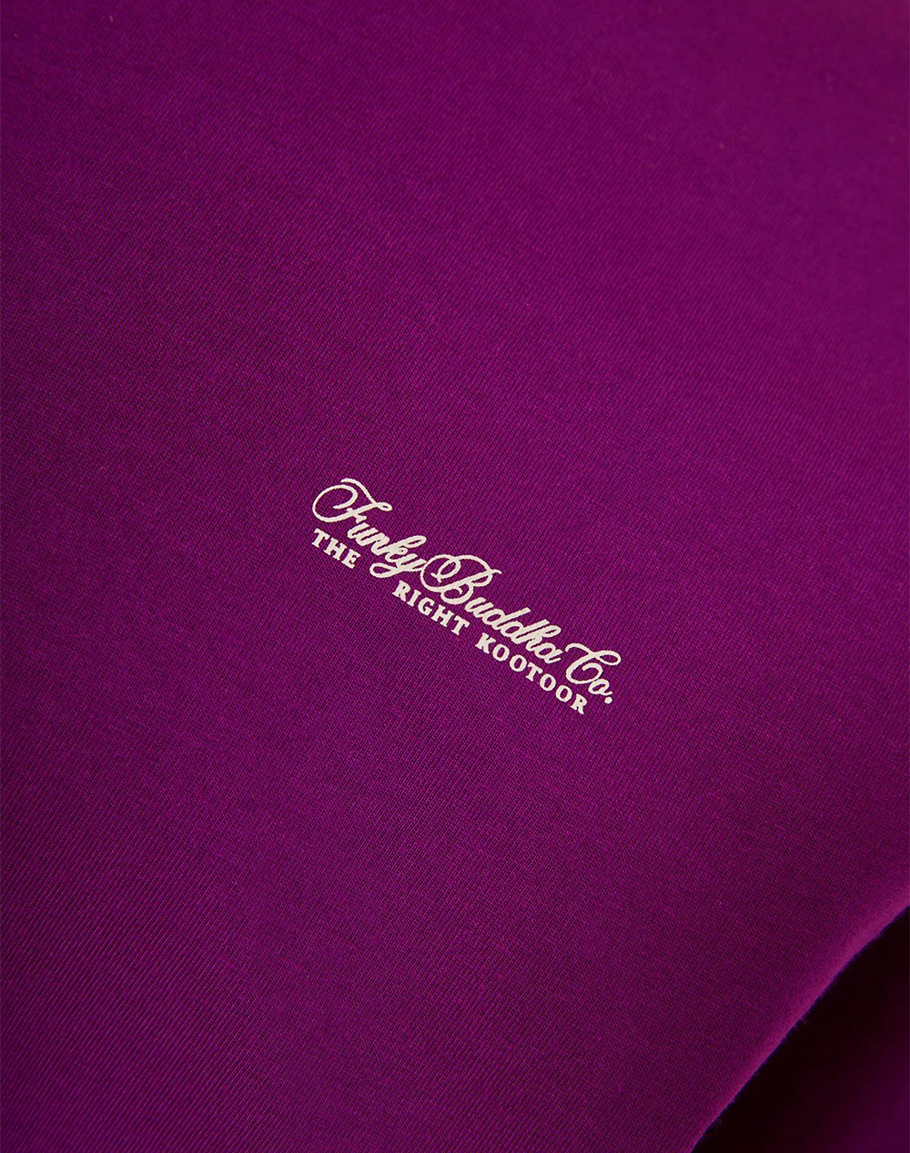 Funky Buddha T-Shirts Fbm013-001-04-Grape Juice Violet ανδρικά ρούχα μπλούζες T-Shirt Politikos Shop Πολιτικός