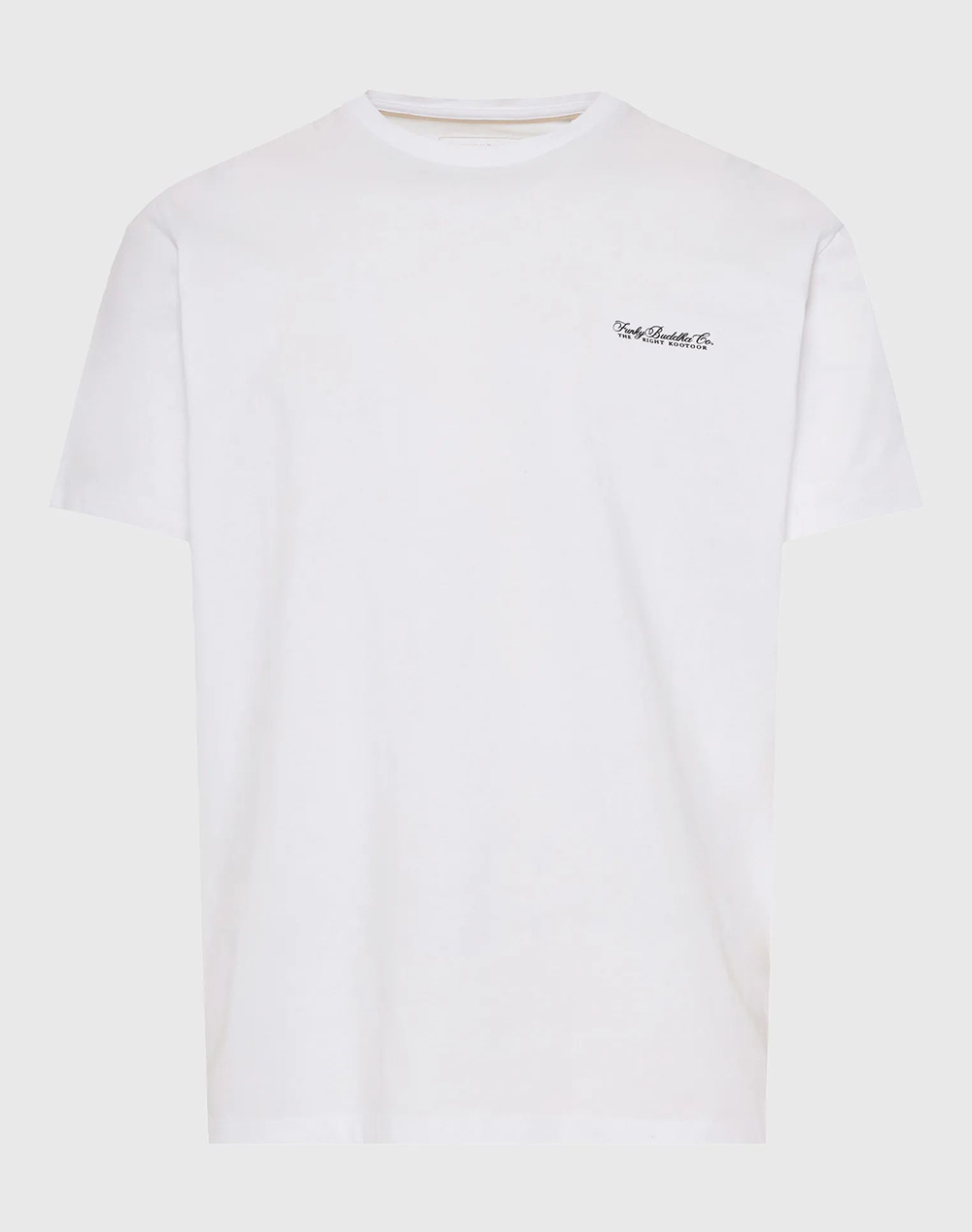 FUNKY BUDDHA T-Shirts FBM013-001-04-WHITE White
