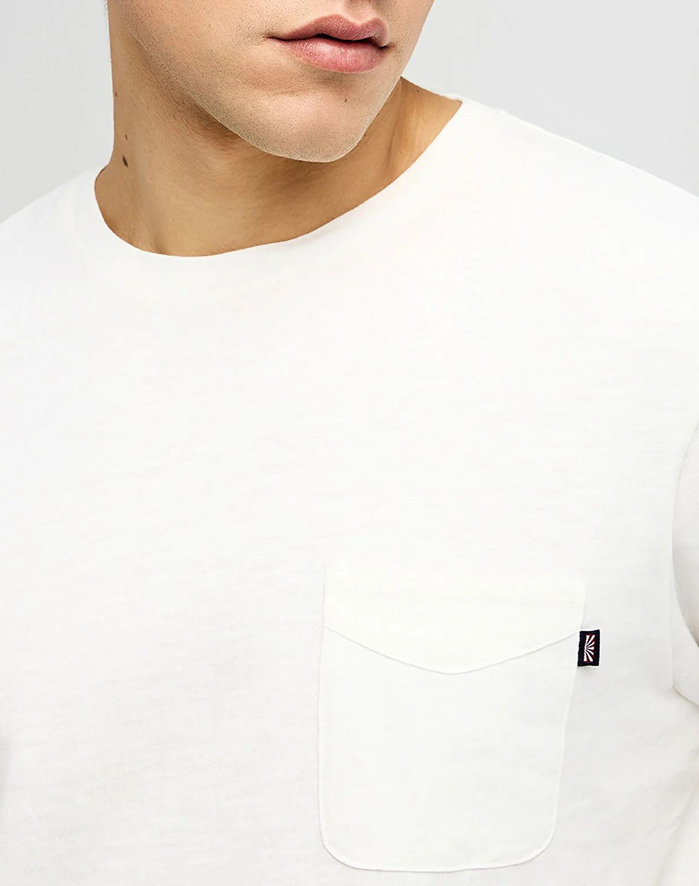 Funky Buddha T-Shirts Fbm013-005-04-Off White Offwhite ανδρικά ρούχα μπλούζες T-Shirt Politikos Shop Πολιτικός