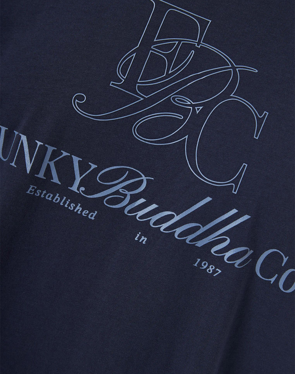 Funky Buddha Μπλούζα Κοντό Μανίκι Και Τύπωμα Fbm013-023-04-Navy Navyblue ανδρικά ρούχα μπλούζες T-Shirt Politikos Shop Πολιτικός