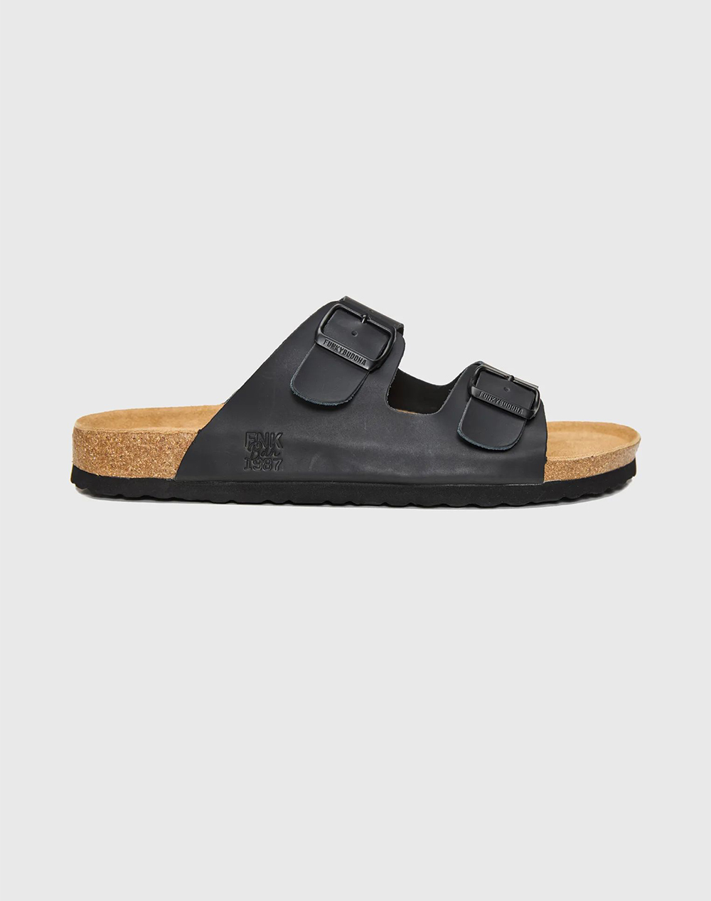 FUNKY BUDDHA Ανδρικά Σανδάλια FBM013-004-08-BLACK Black
