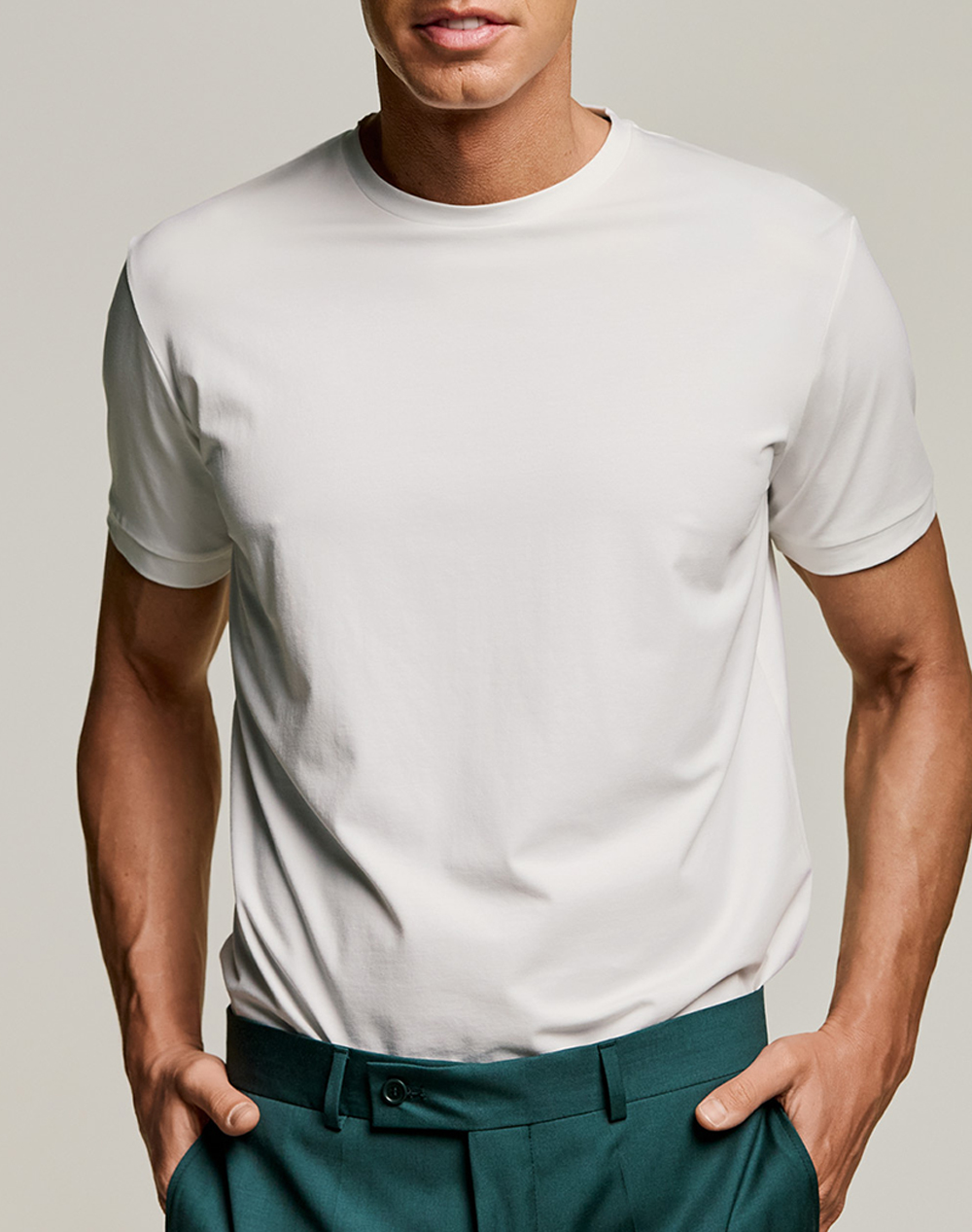 GUY LAROCHE ES19801 T-SHIRT MODAL GLES19801-3 White