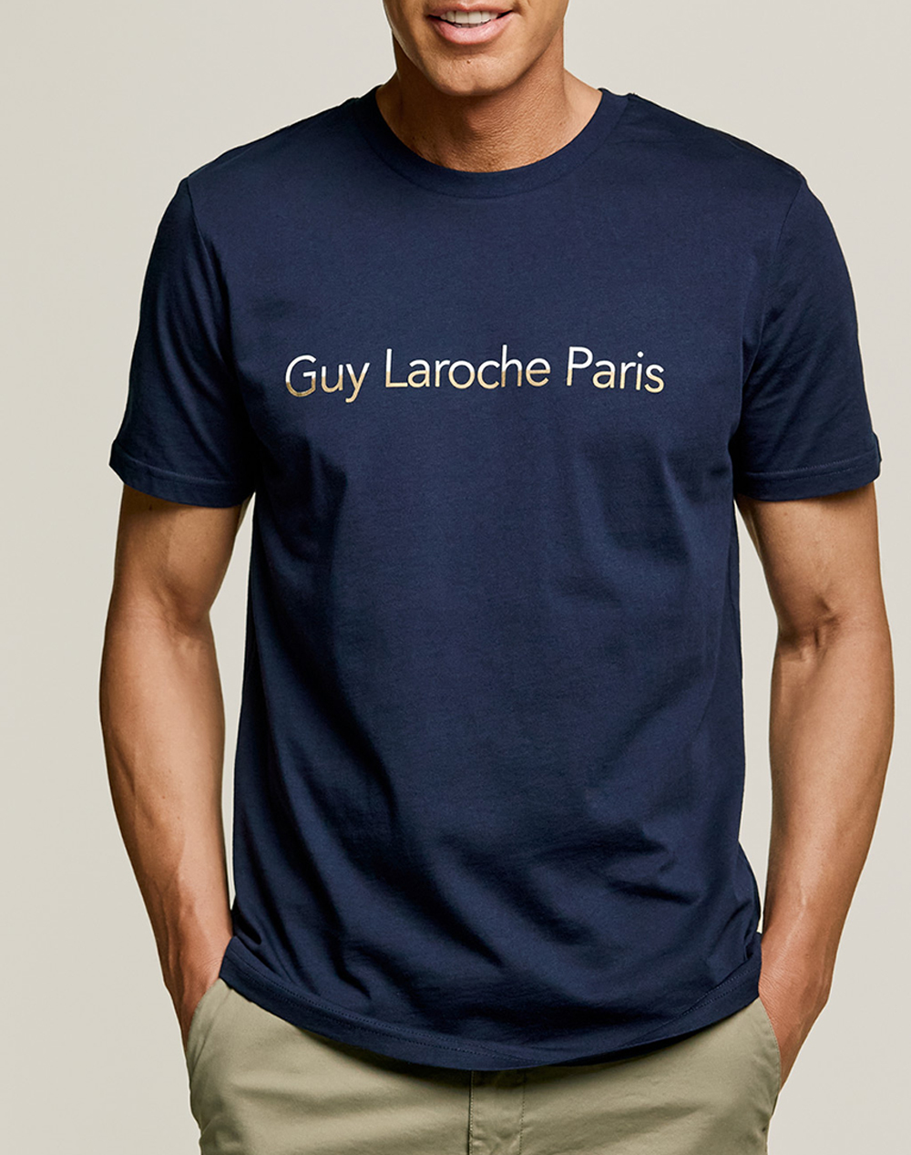 GUY LAROCHE ES19509 T-SHIRT GLES19509-2 NavyBlue