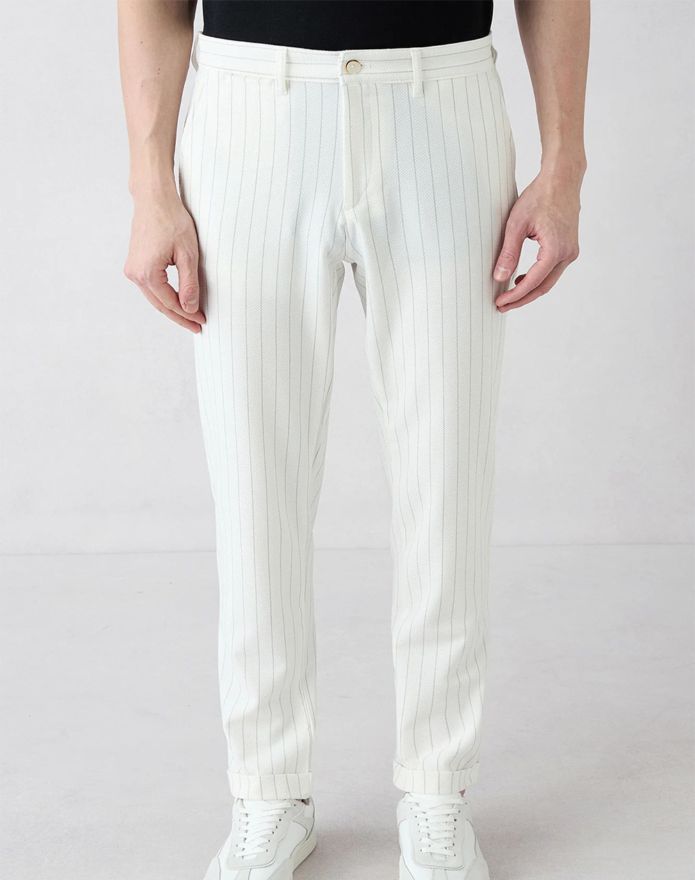 KIGILI Trousers Casual KY26310000001-STONE Cream