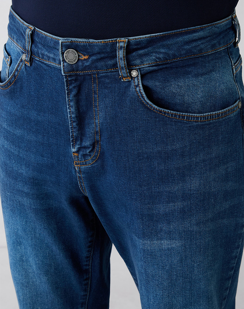 Kigili Jeans Kssz320000004-Dark Blue Denimdarkblue ανδρικά ρούχα παντελόνια Politikos Shop Πολιτικός