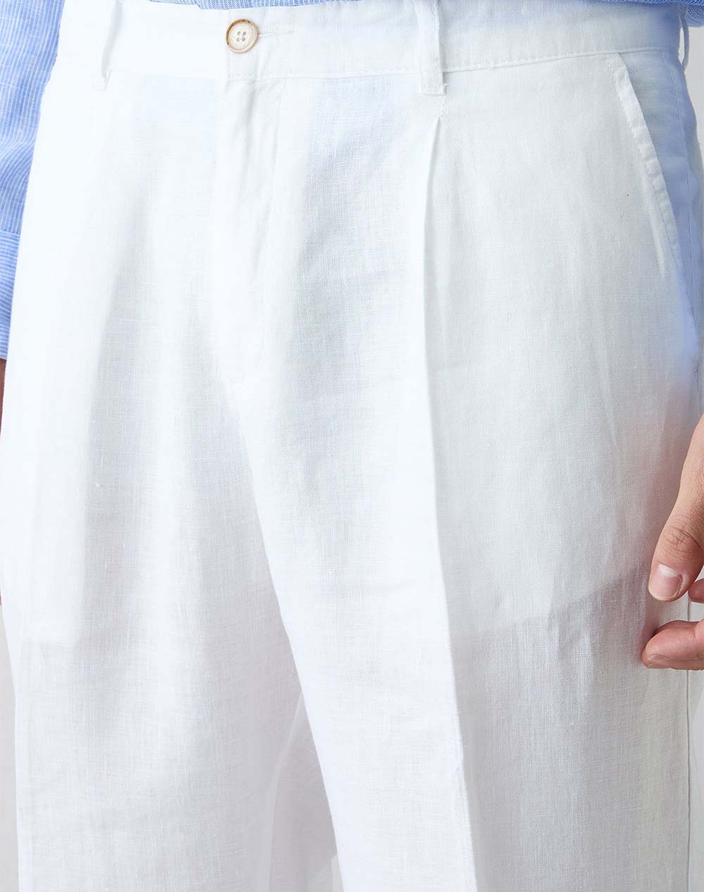 Kigili Pants Sport Ky26310000026-900 White ανδρικά ρούχα παντελόνια Chinos Politikos Shop Πολιτικός