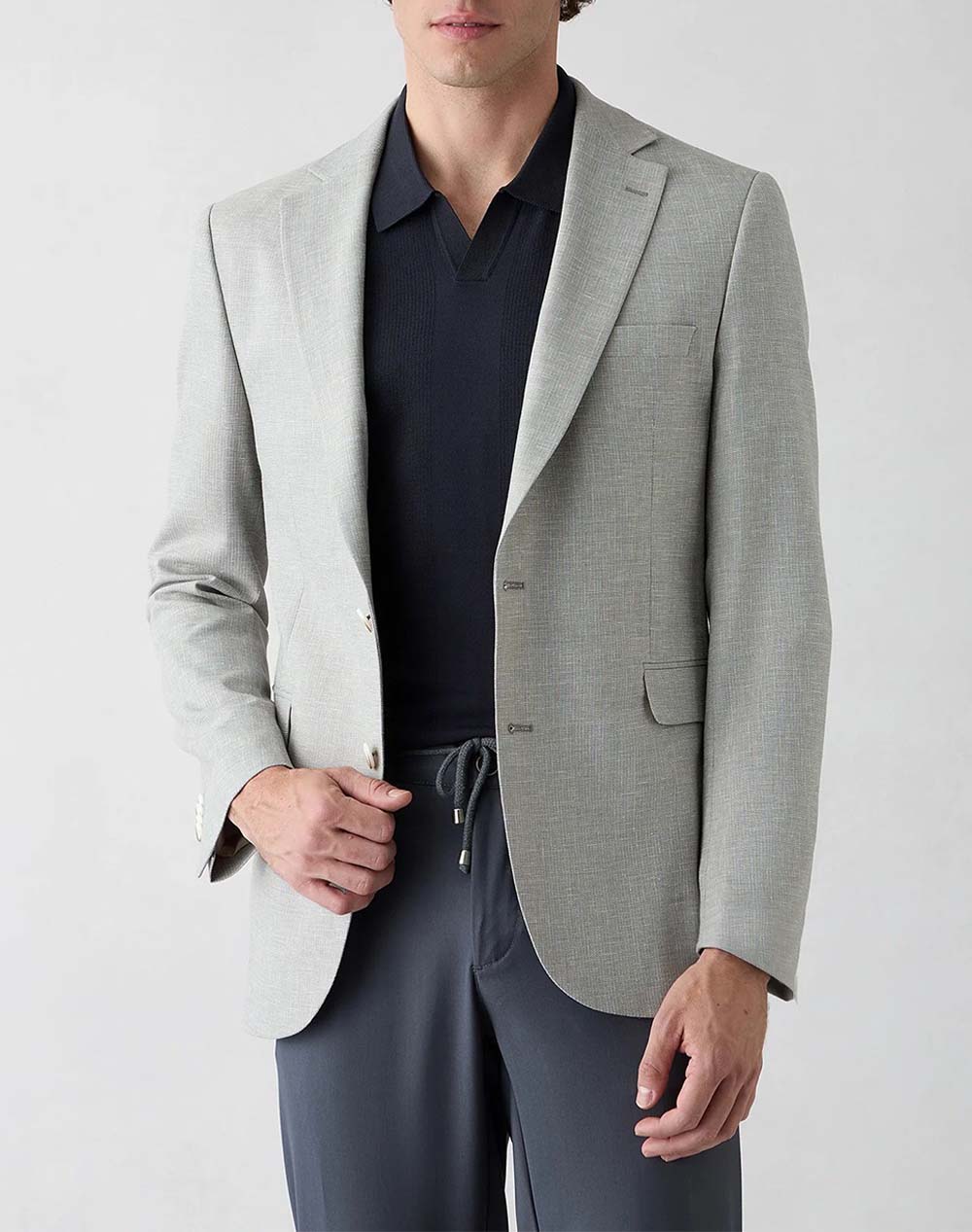KIGILI Jacket KY26200000008-MID. GREY LightGray