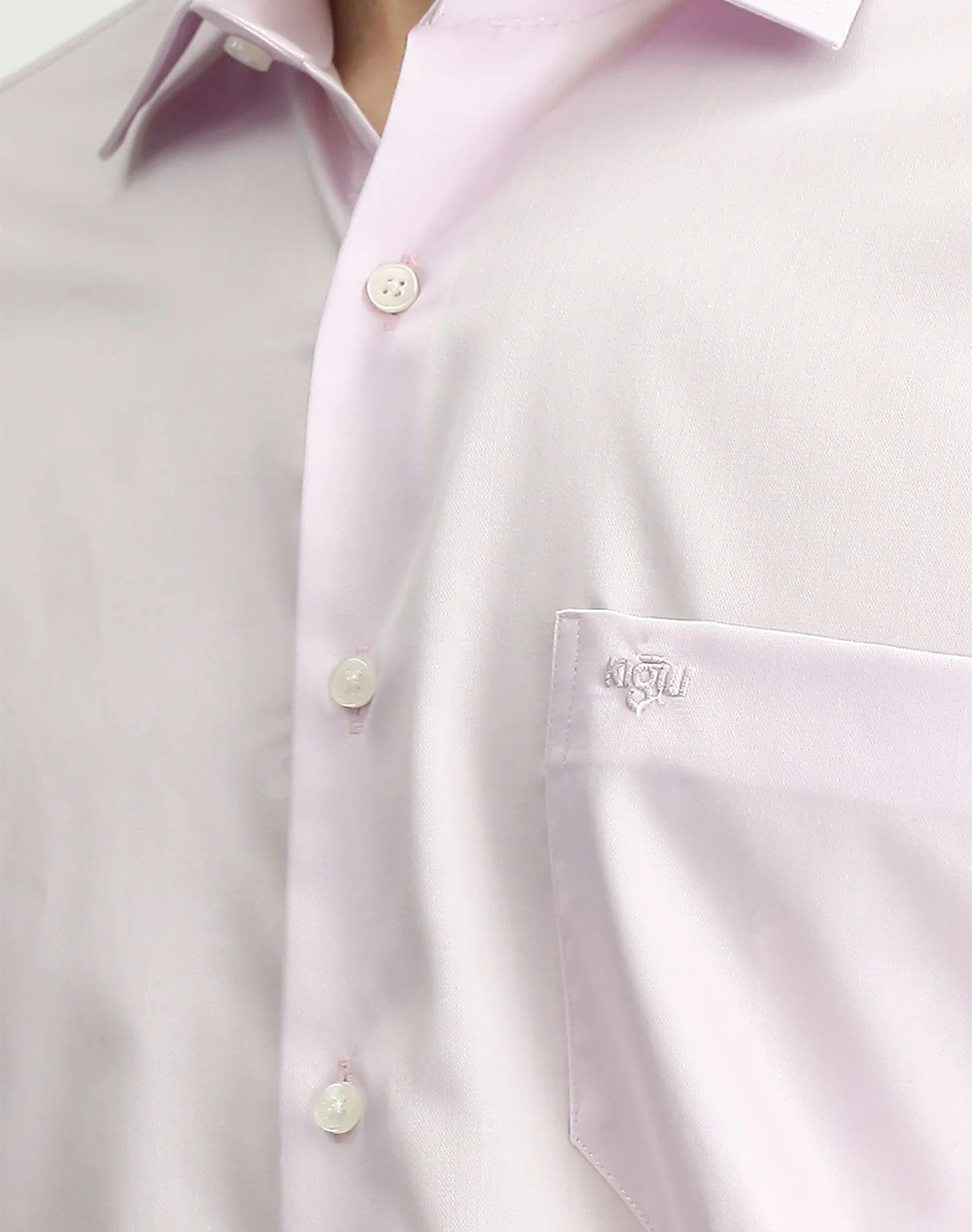 KIGILI Long Sleeve Shirt KSSZ4BE0DZ004-POWDER PINK LightPink φωτογραφία