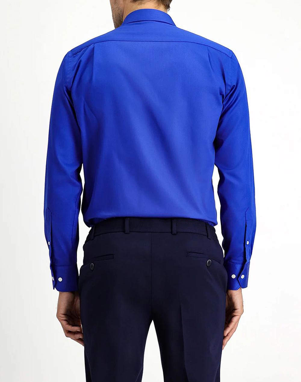 KIGILI Long Sleeve Shirt KSSZ4BE0DZ004-SAX BLUE OceanBlue φωτογραφία