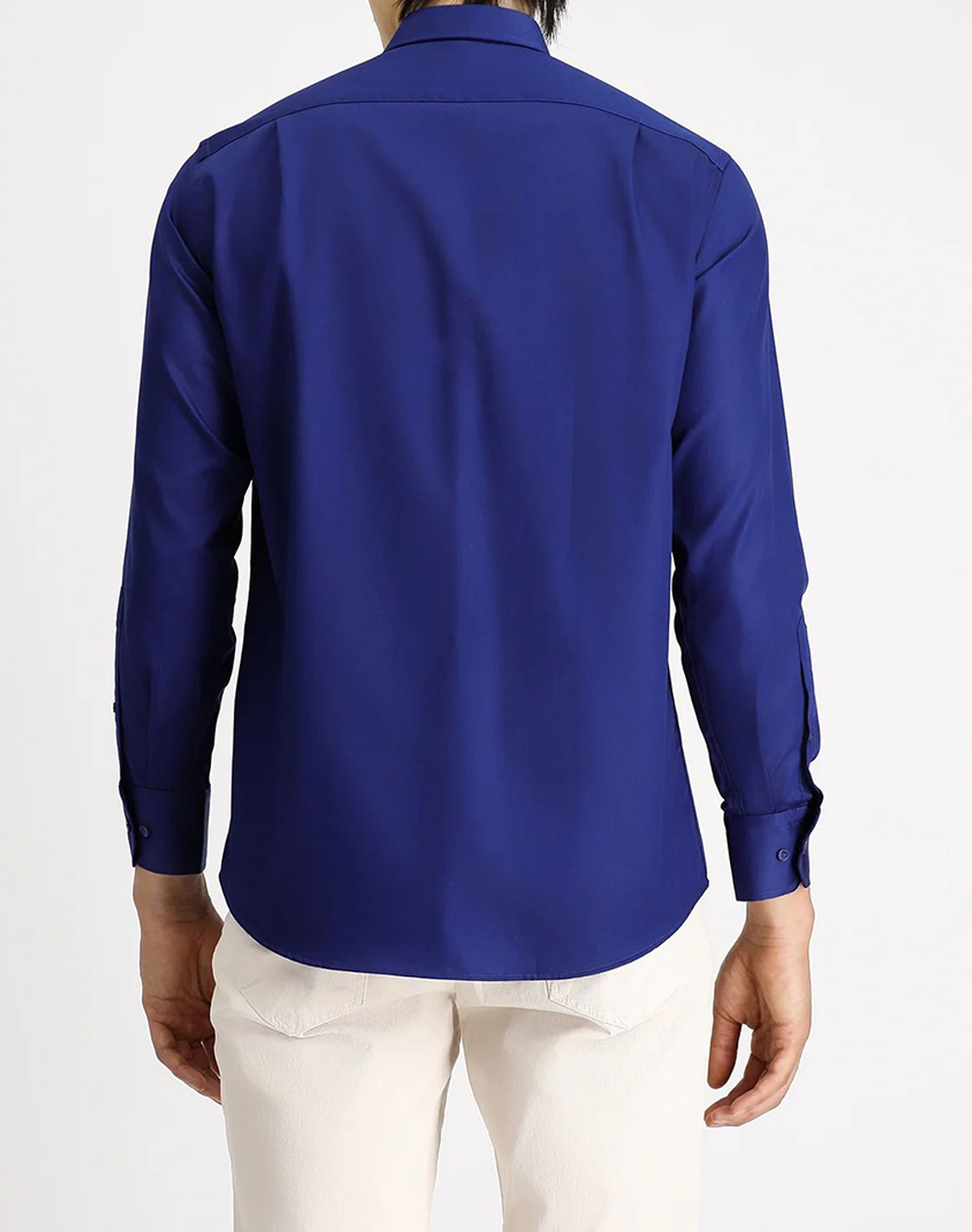 KIGILI Long Sleeve Shirt KSSZ4BE0DZ004-MID. NAVY RoyalBlue φωτογραφία